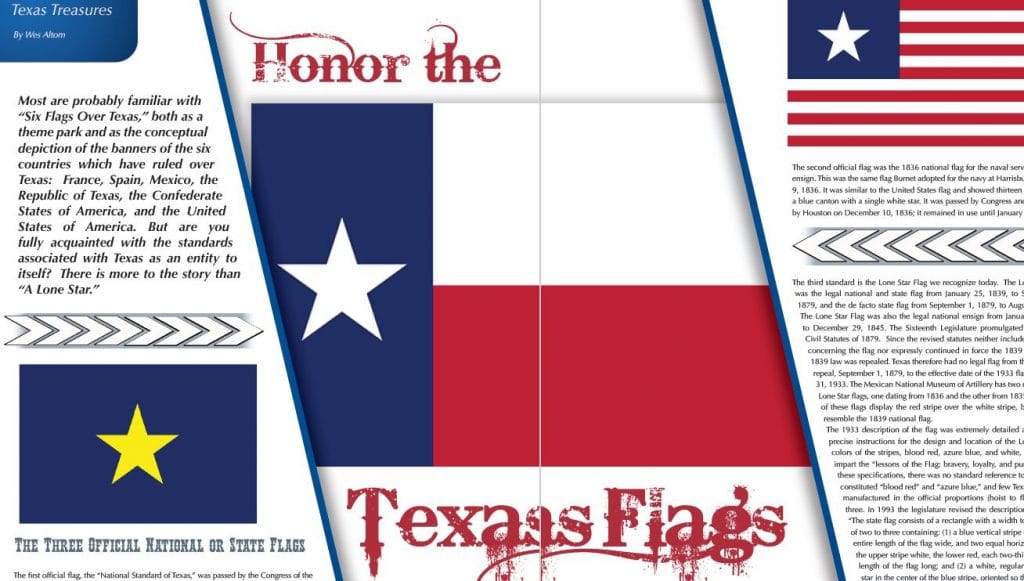 Honor the Texas Flags