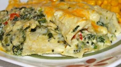 Spinach Enchiladas Postcards Magazine