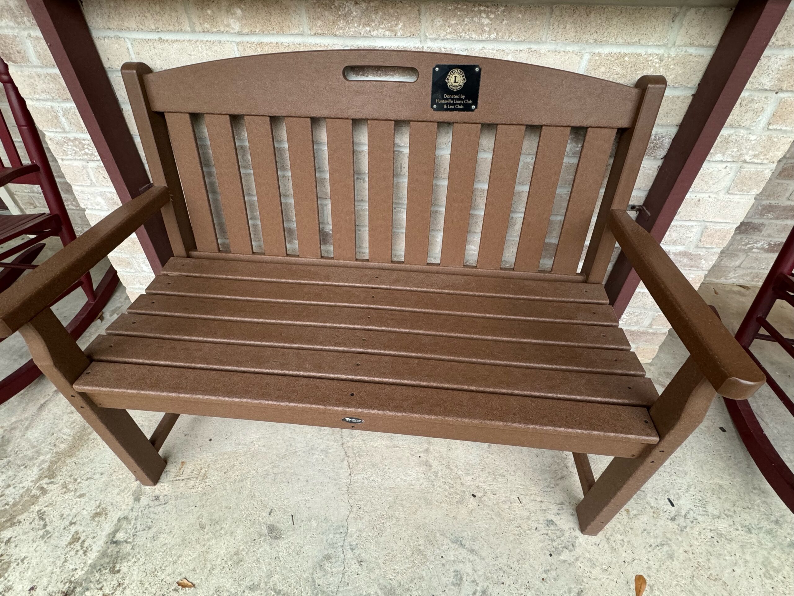 Lions Club Benches