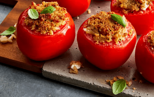 air-fried-italian-stuffed-tomatoes