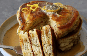 Lemon Poppy Seed Pancakes