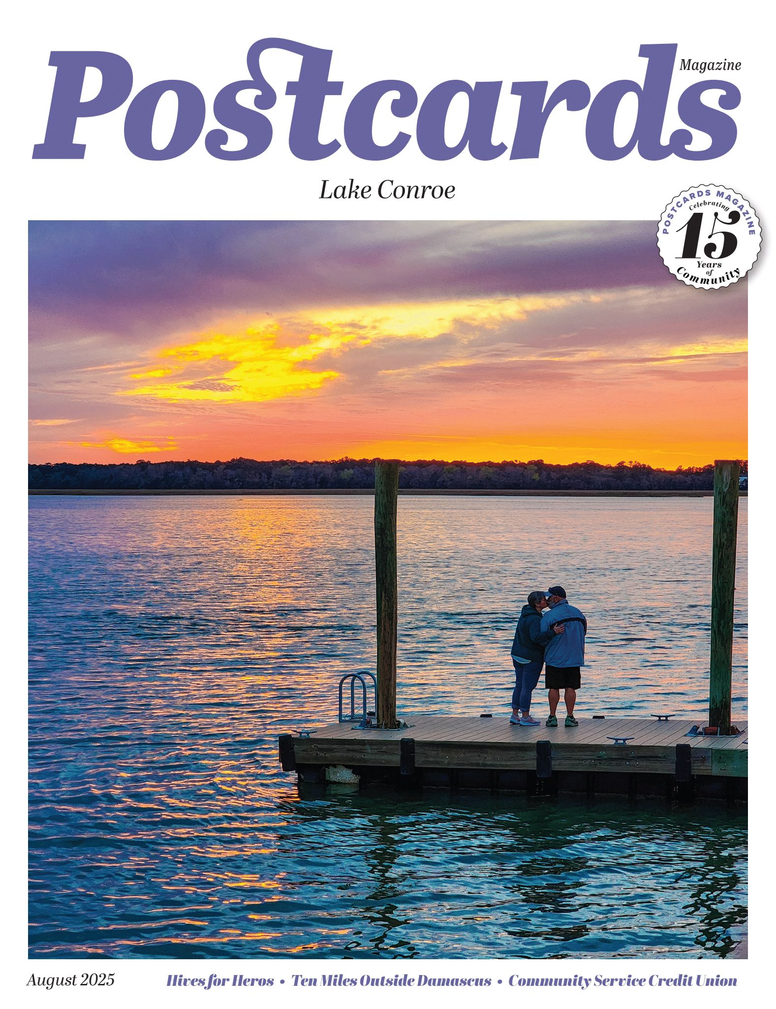 Postcards August 2025- Lake Conroe | Postcards Magazine
