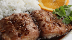 Ginger Glazed Mahi Mahi