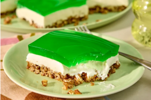 Key Lime Pretzel Salad Bars